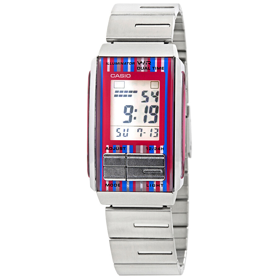 Casio Futurist Ladies Digital Watch LA201W4C 4971850984108 Watches