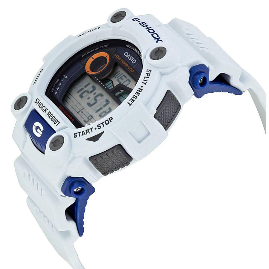 Casio G Shock Digital White Resin Men