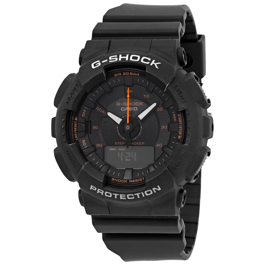 G-Shock S Series Alarm Black Dial Men's Watch