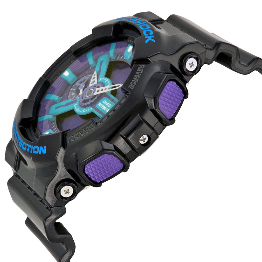 Casio G-Shock Limited Edition Blue and Purple Watch GA-110HC-1A GA110HC-1A  961613281678 - Casio, G-Shock - Jomashop