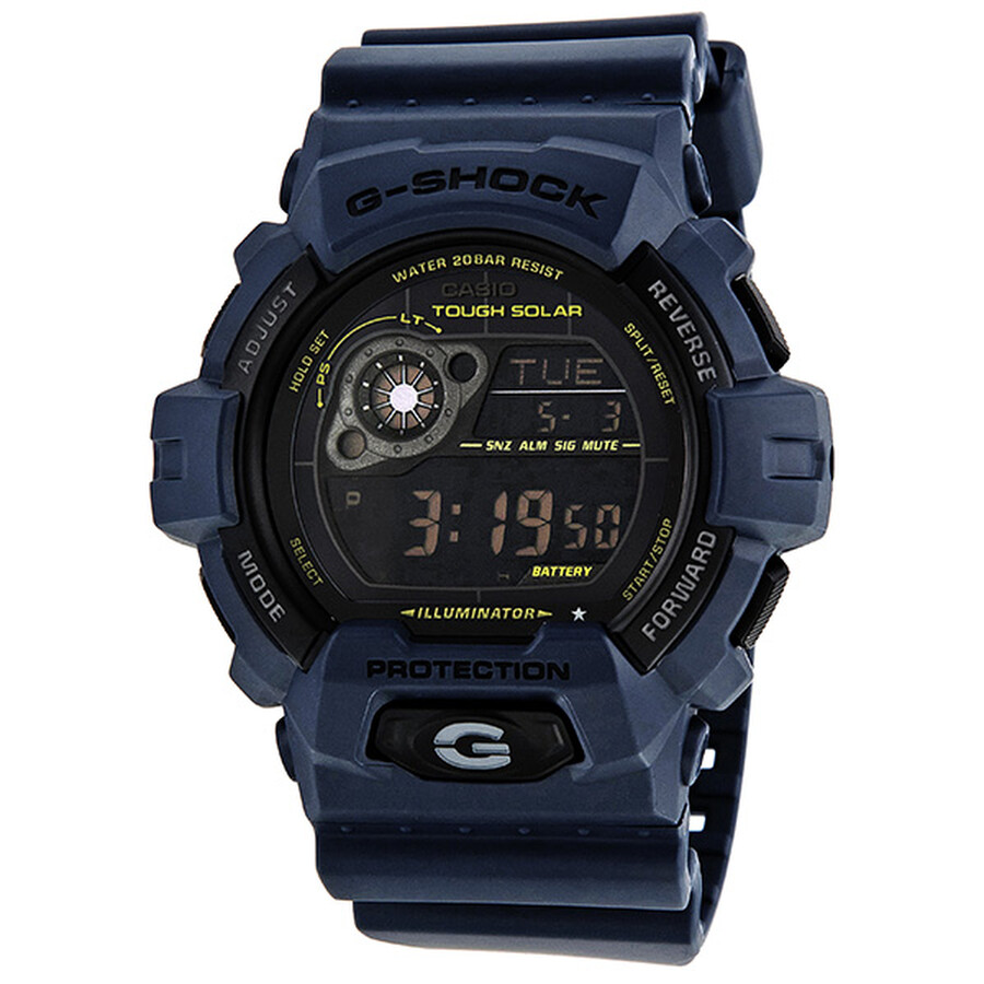 G-Shock Military Multi-Function Black Dial Navy Resin Strap Men's Watch