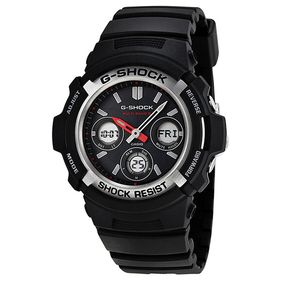 G-Shock Multi-Function Analog-Digital Black Resin Men's Watch