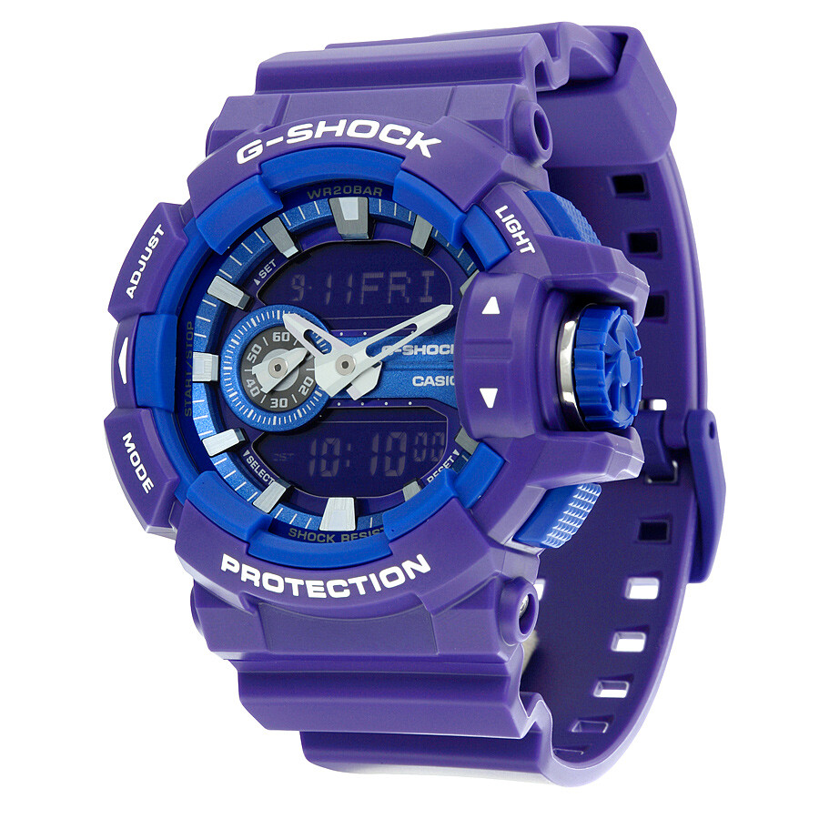G-Shock Quartz Water Resistant Purple Resin Men's Watch