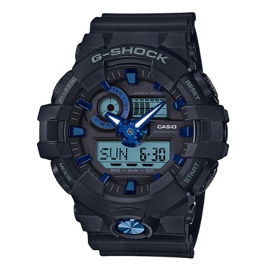 Casio GShock World Time Chronograph Quartz AnalogDigital Men's Watch