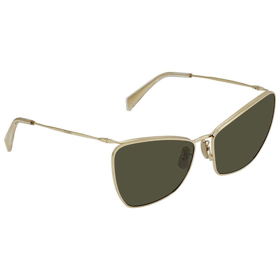 yellow celine sunglasses