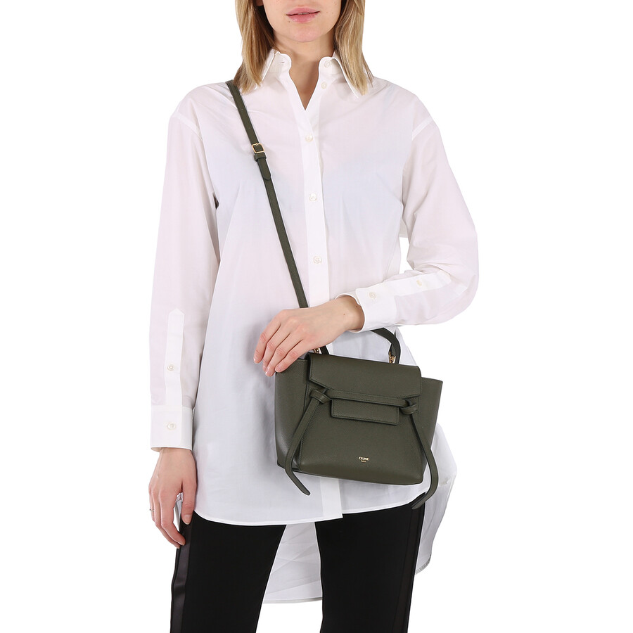 Celine Nano Belt Bag In Grained Calfskin 189003ZVA15KH 3546459161345