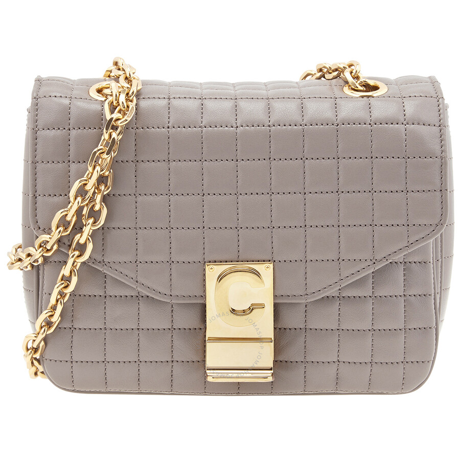 small grey shoulder bag