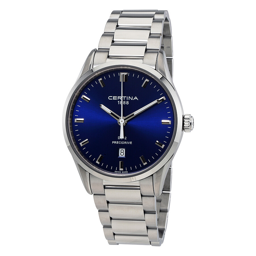 DS-2 Blue Dial Stainless Steel Men's Watch