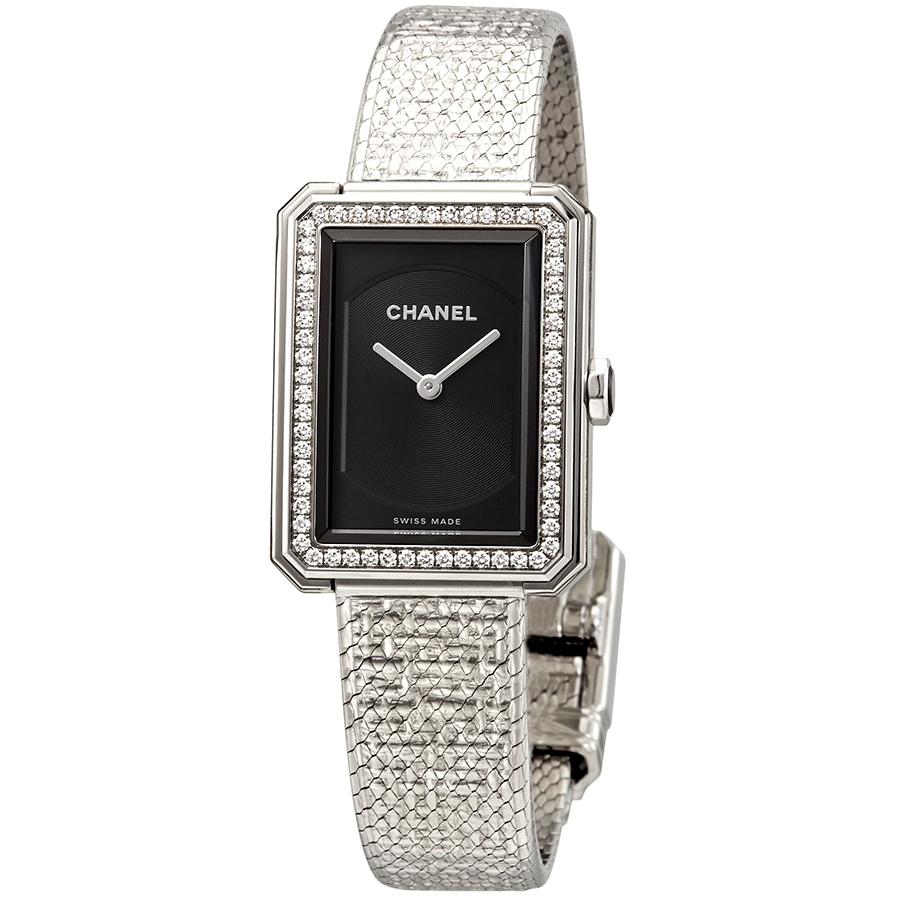 Chanel Boy-Friend Black Dial Ladies 