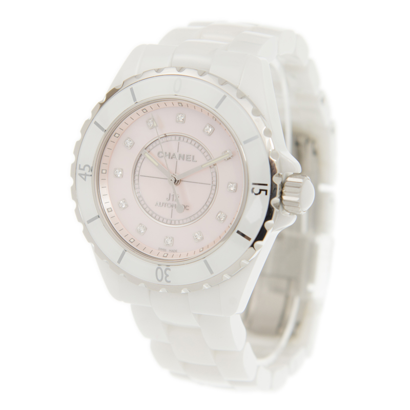 Chanel J12 Automatic Diamond Pink 