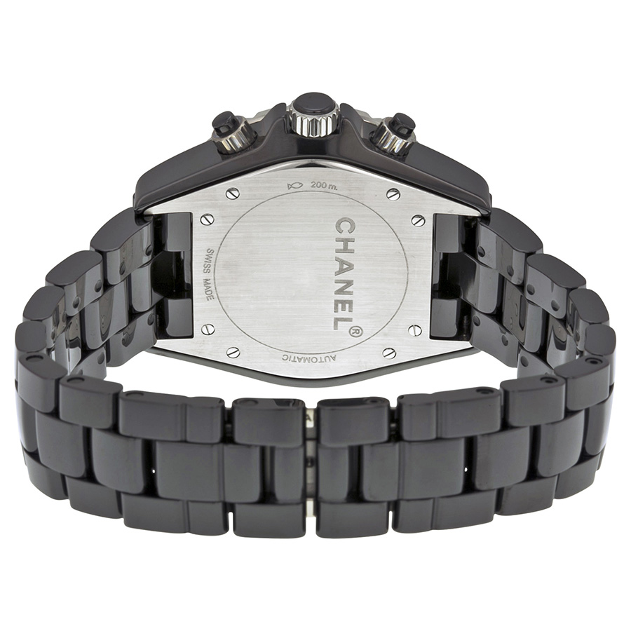 chanel j12 black ceramic ladies watch