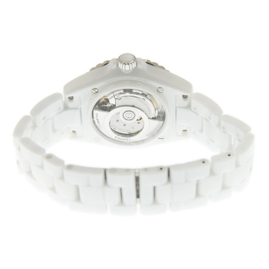 20 Automatic White Dial Ladies Watch 