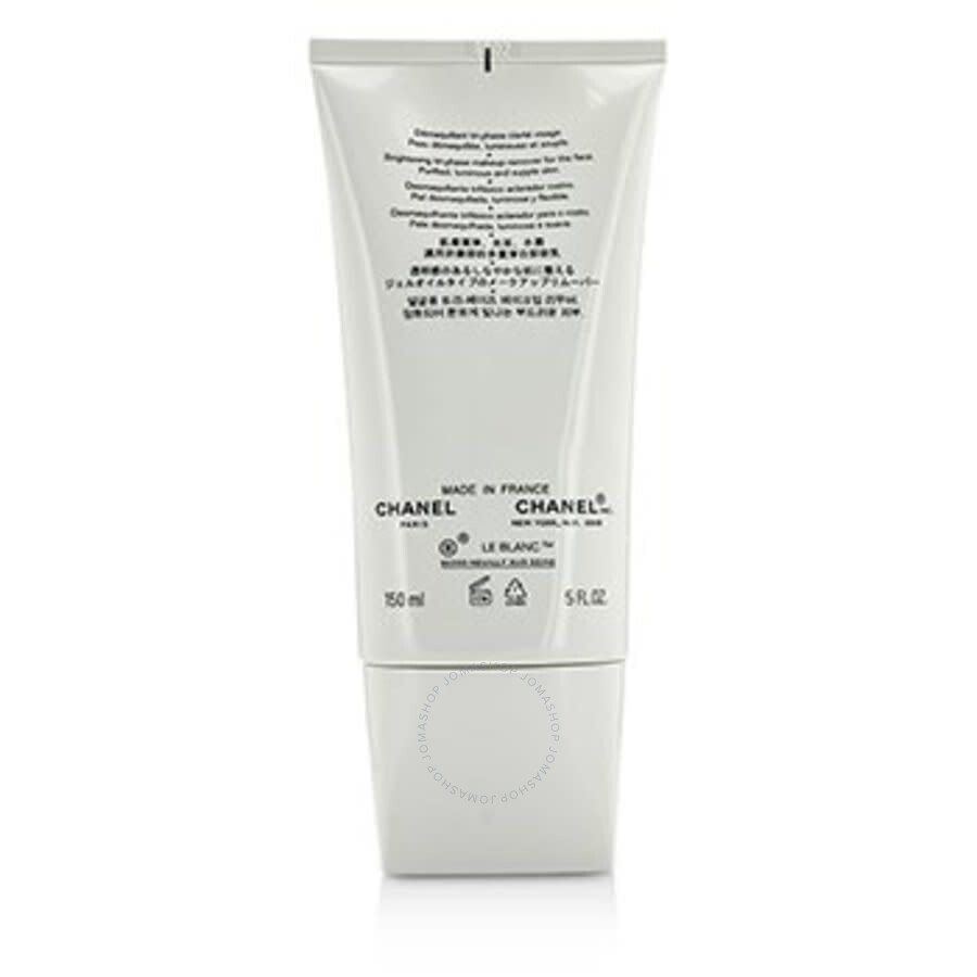 chanel le blanc brightening tri phase makeup remover