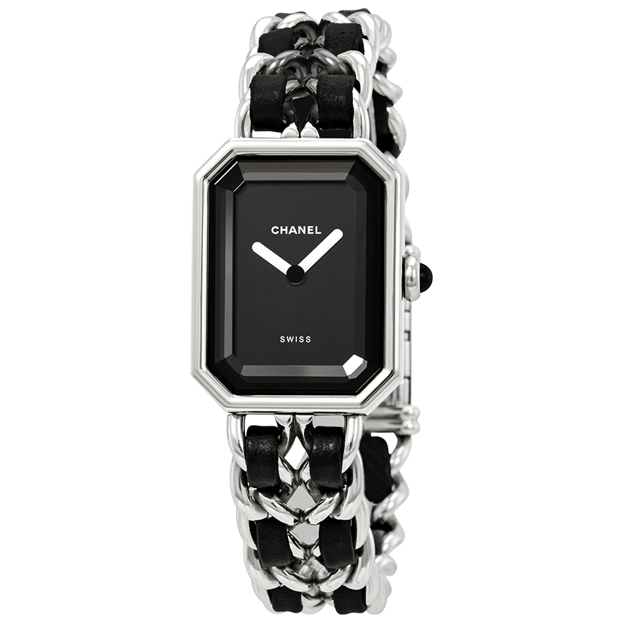 Chanel Premiere Black Dial Ladies Watch 