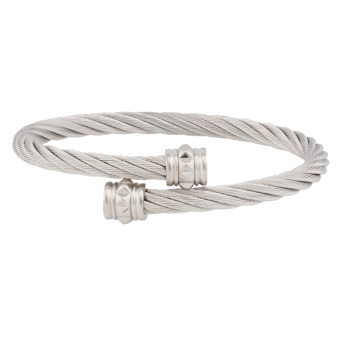 Cable Bangles Charriol Celtic Clous Stainless Steel Cable Bangle, Size M 04-101-1268 ...