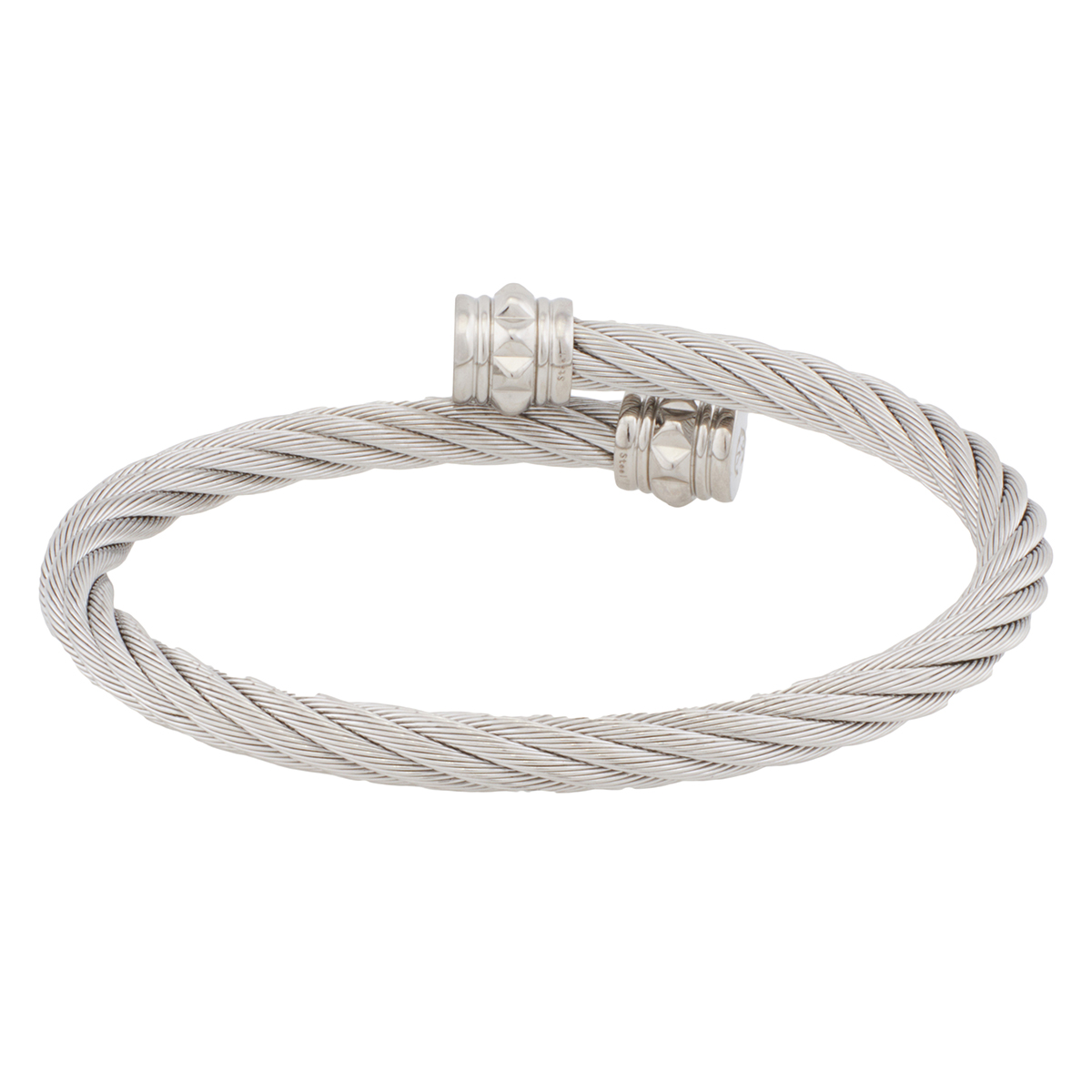 Cable Bangles Charriol Celtic Clous Stainless Steel Cable Bangle, Size M 04-101-1268 ...