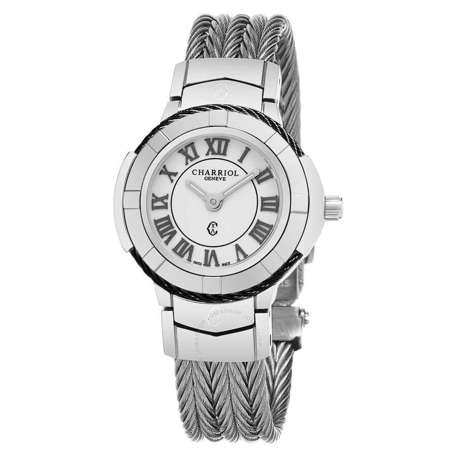 Celtica Quartz White Dial Ladies Watch