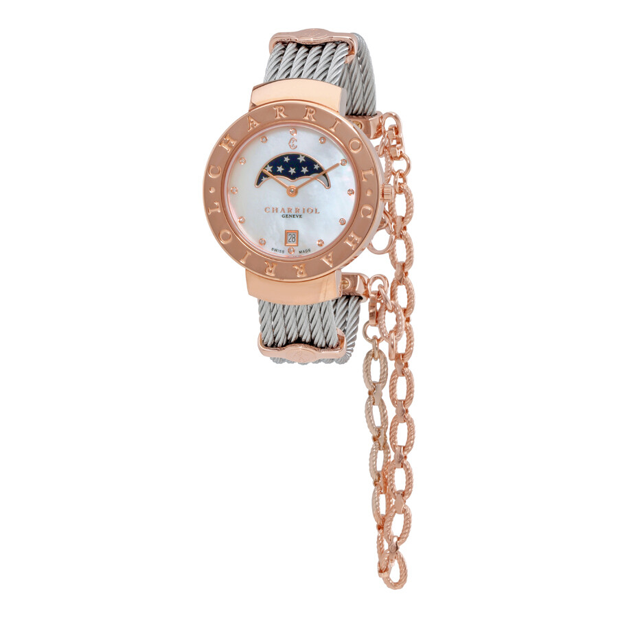 charriol moonphase watch