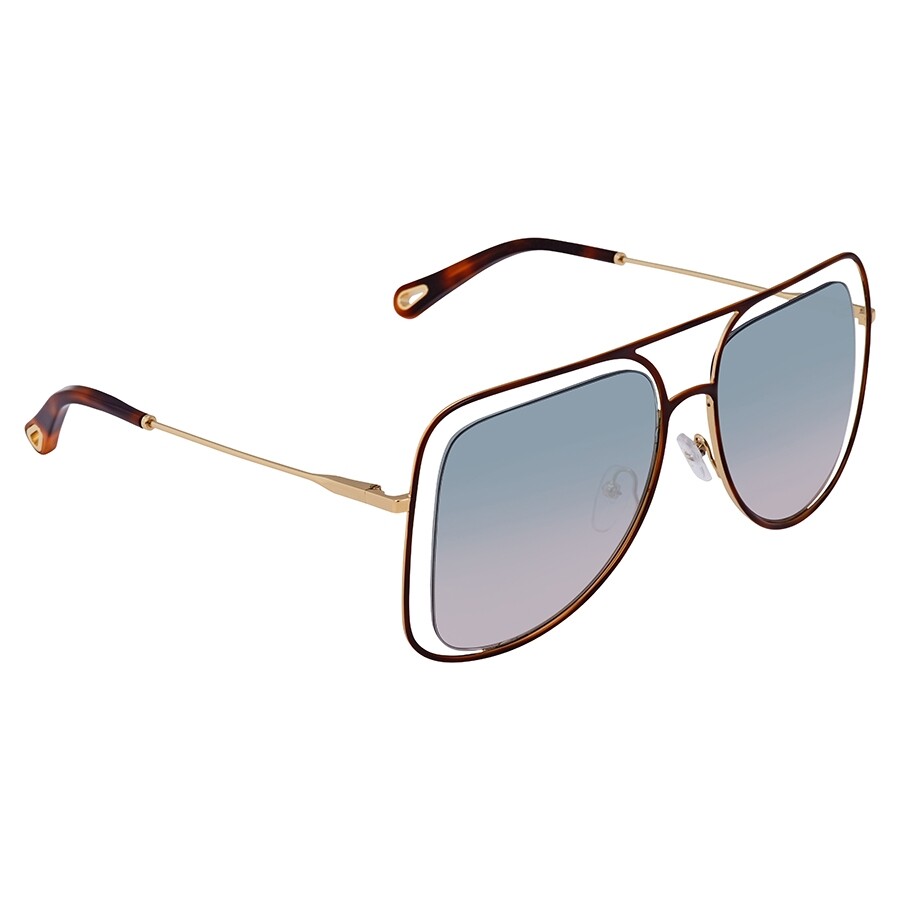 chloe green sunglasses
