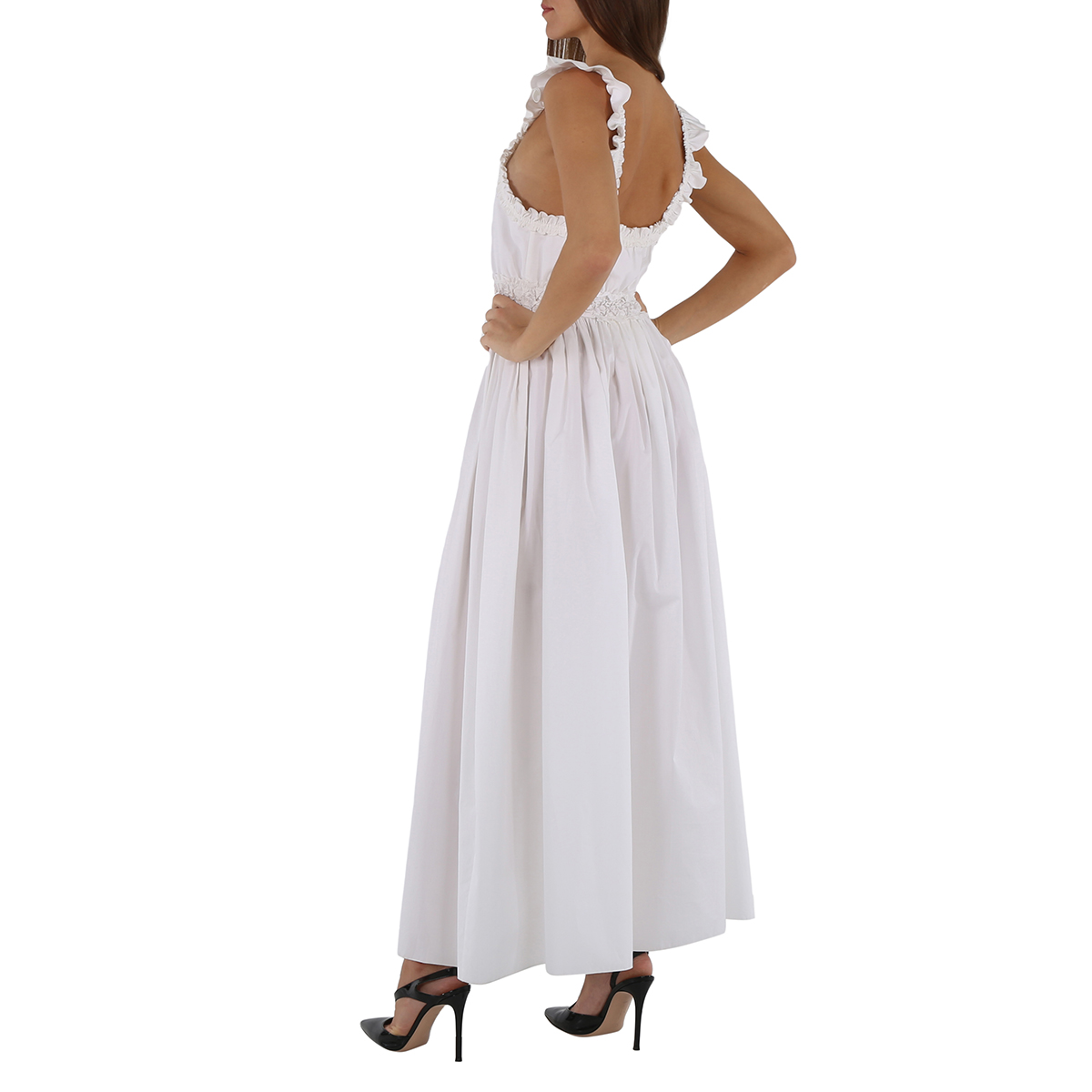 FRV Blush crepe sleeveless long dress - Rotherham main image 0