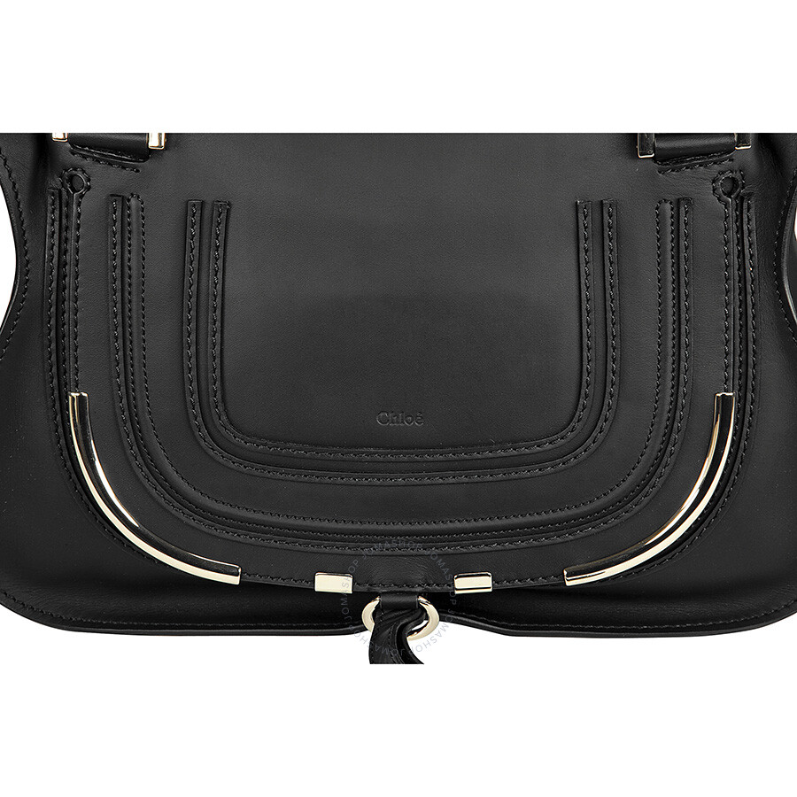 chloe marcie bag small black