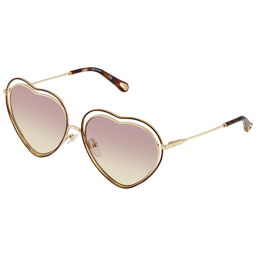 chloe glasses heart