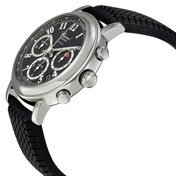 Chopard Mille Miglia Titanium Black Rubber Chronograph Men's Watch 16/ ...