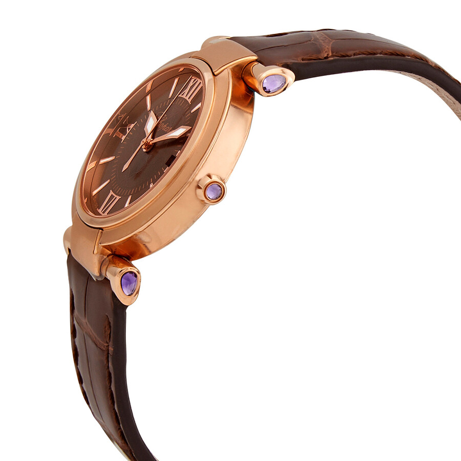 Chopard Quartz Brown Dial Ladies Watch 3842385005 Watches