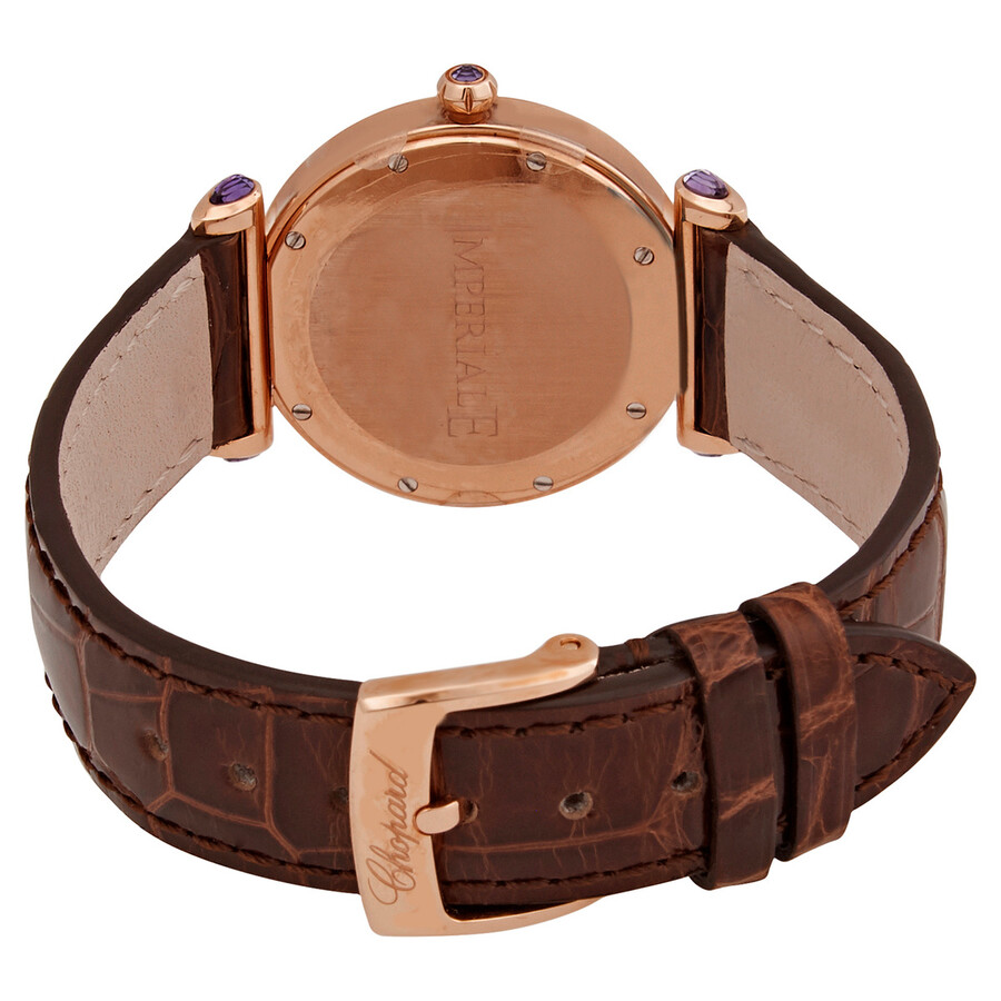 Chopard Quartz Brown Dial Ladies Watch 3842385005 Watches