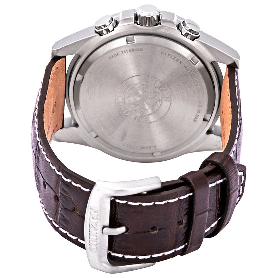 Citizen Brycen Chronograph Dark Blue Dial Men's Watch BL5551-06L  013205131967 - Watches - Jomashop