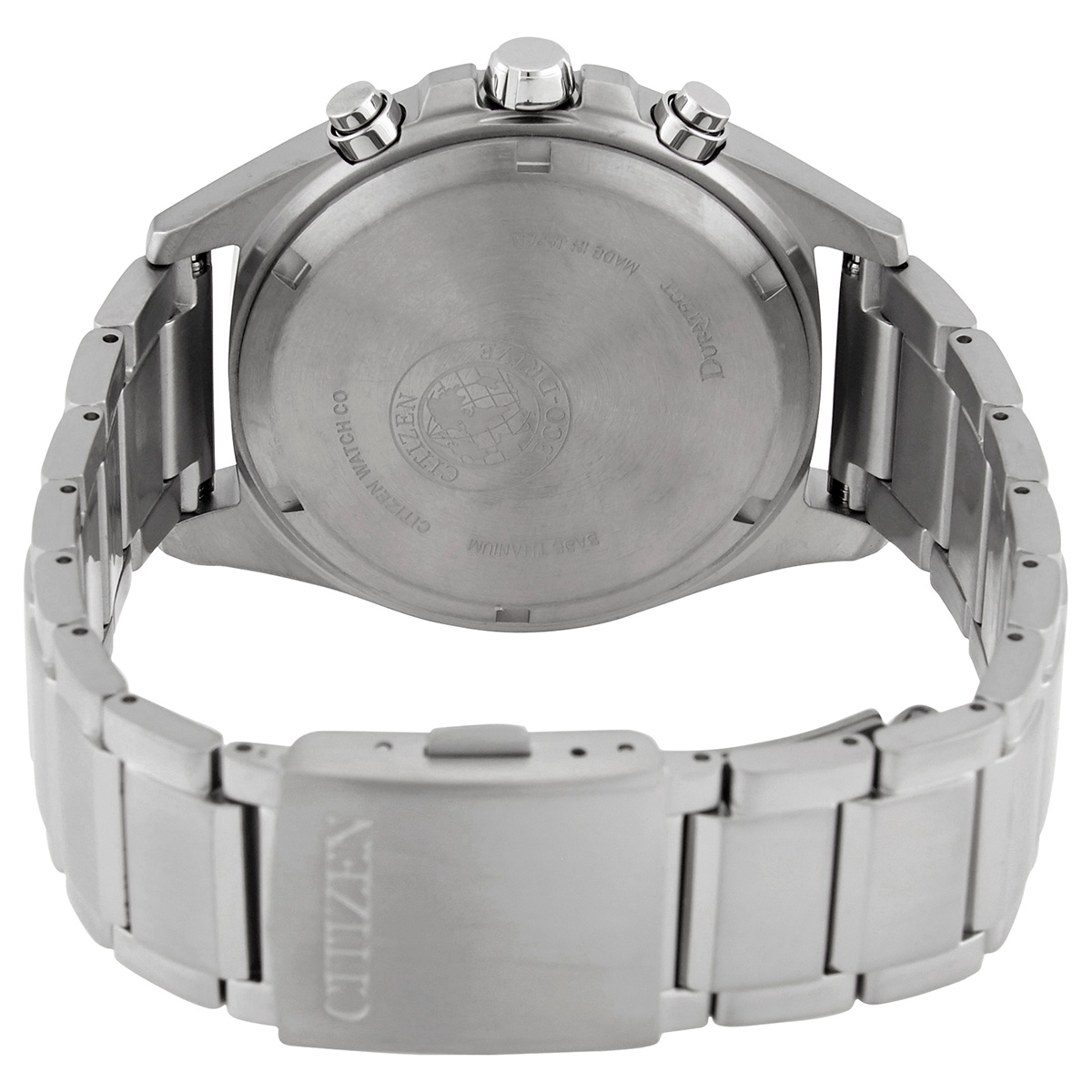 Citizen Chronograph Black Dial Titanium Men's Watch CA4390-55E  4974374275783 - Watches - Jomashop