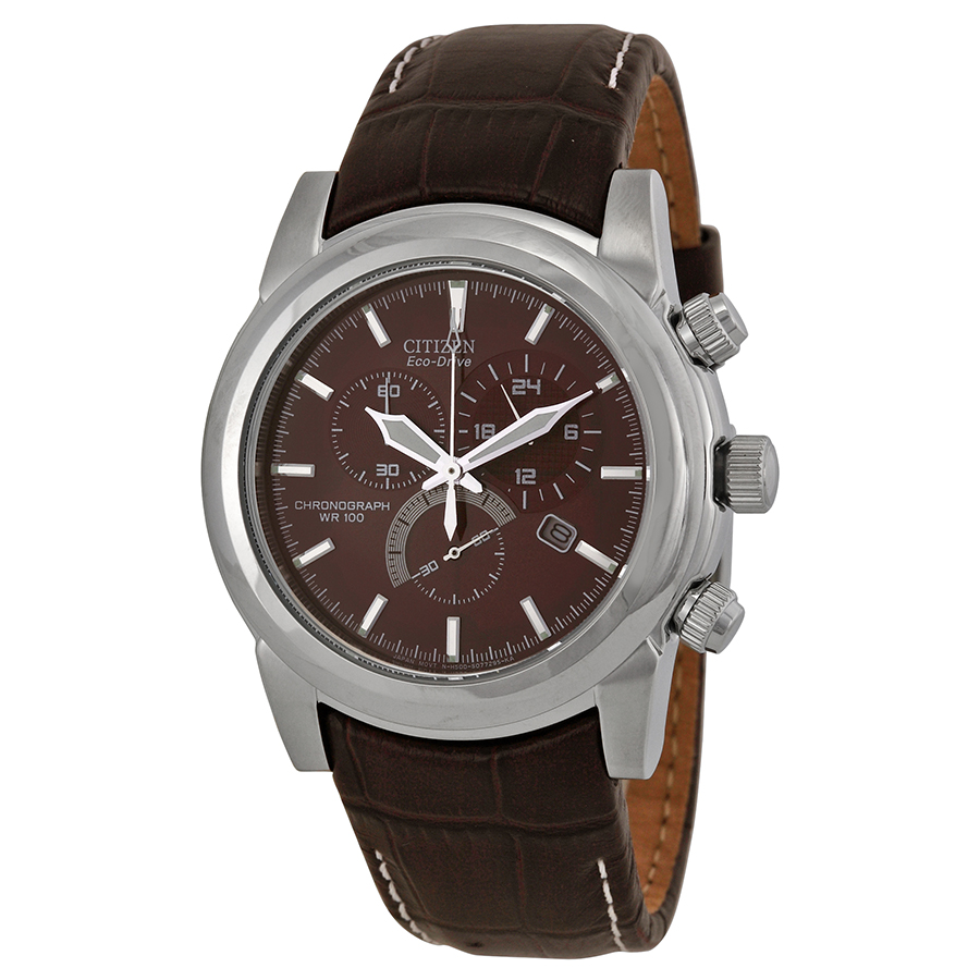 Citizen Eco-Drive Chronograph Brown 