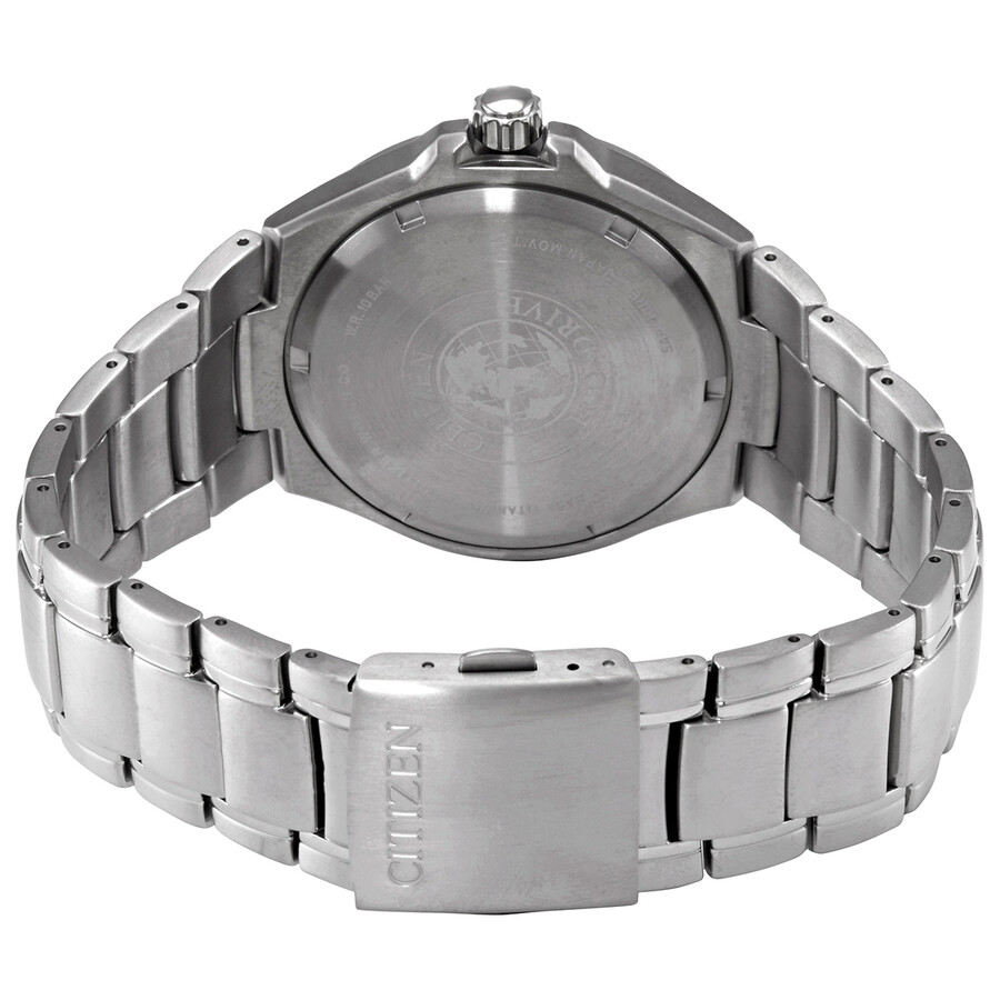Citizen Eco-Drive Super Titanium Black Dial Men's Watch BM7430-89E ...