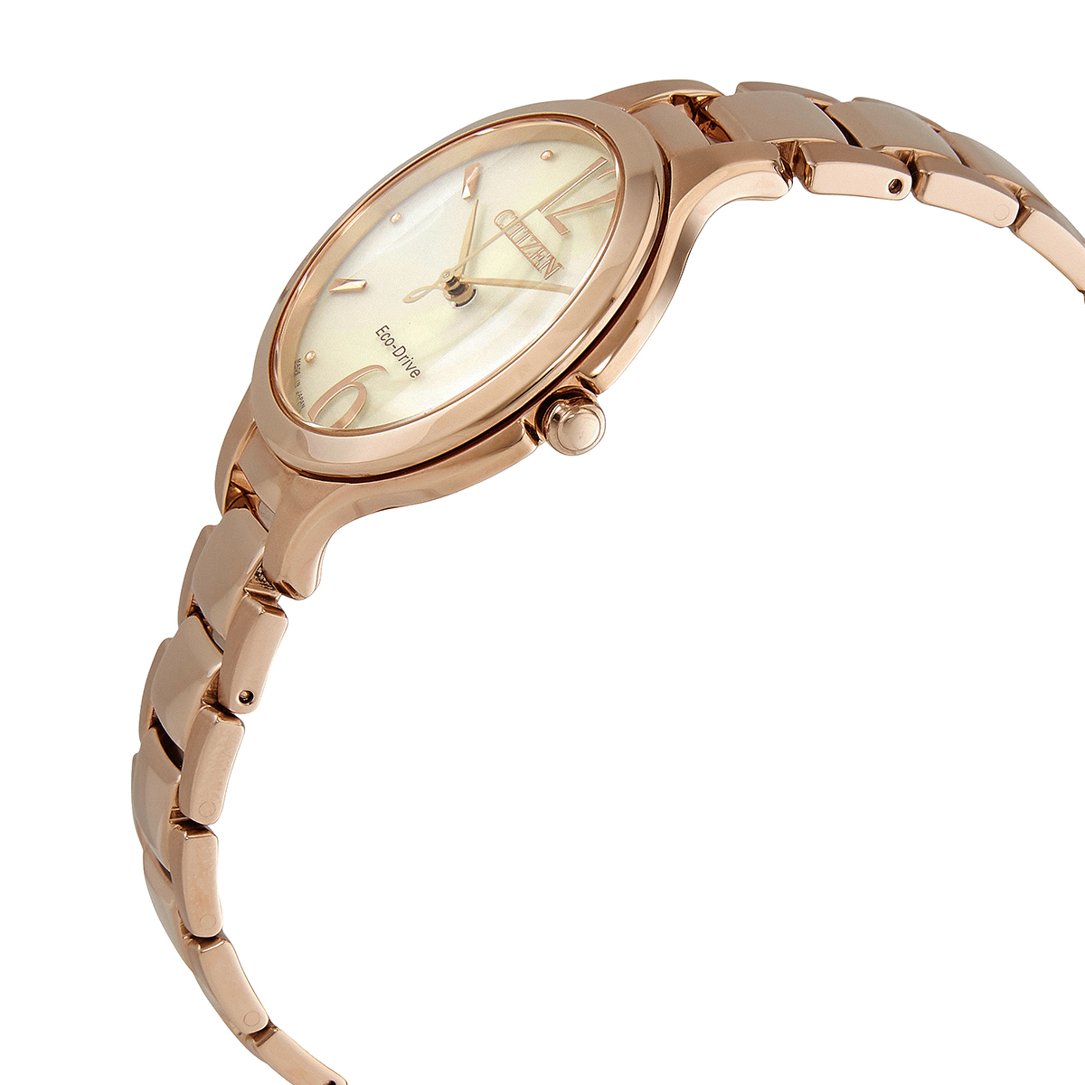 Citizen L Eco-Drive Beige Dial Ladies Watch EP5992-54P 4974374220578 -  Watches - Jomashop
