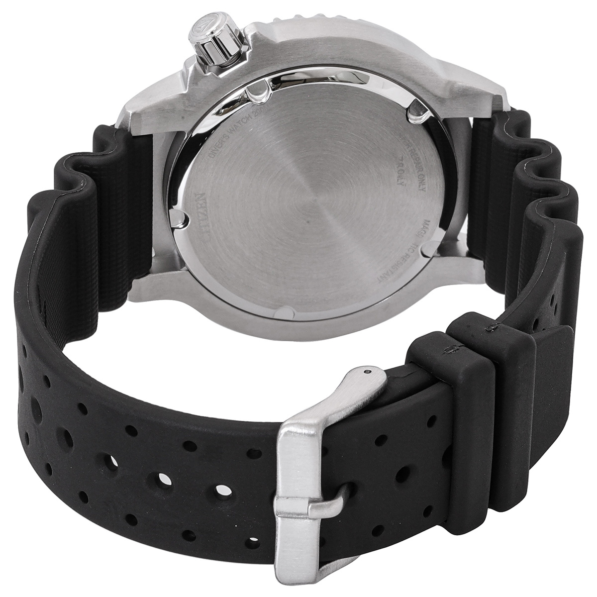 Citizen Promaster Dive Eco-Drive Watch, Silver-Tone with Light Blue Di- Ephraim Doumato Jewelers