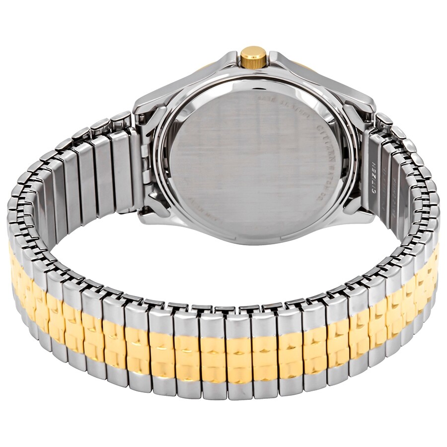 Citizen Quatz Gold Dial Expansion Band Unisex Watch BF057492P