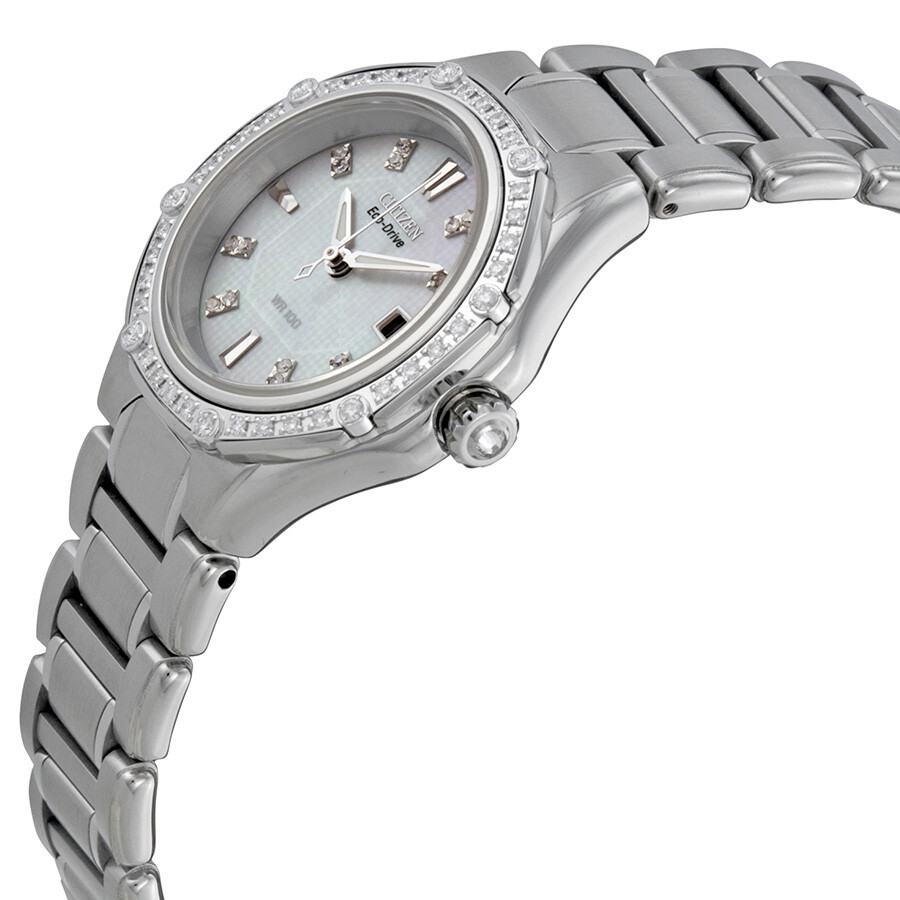 Citizen Signature Octavia Eco-Drive Diamond Mother of ...