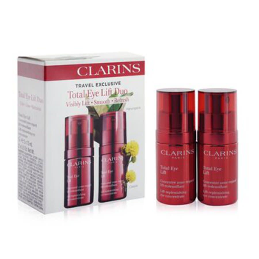 Clarins Ladies Total Eye Lift Lift-Replenishing Total Eye Concentrate Duo  Pack Skin Care 3380810474220