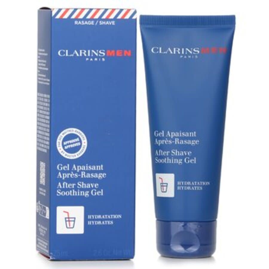 Clarins Men's After Shave Soothing Gel Aftershave 2.6 oz Skin Care