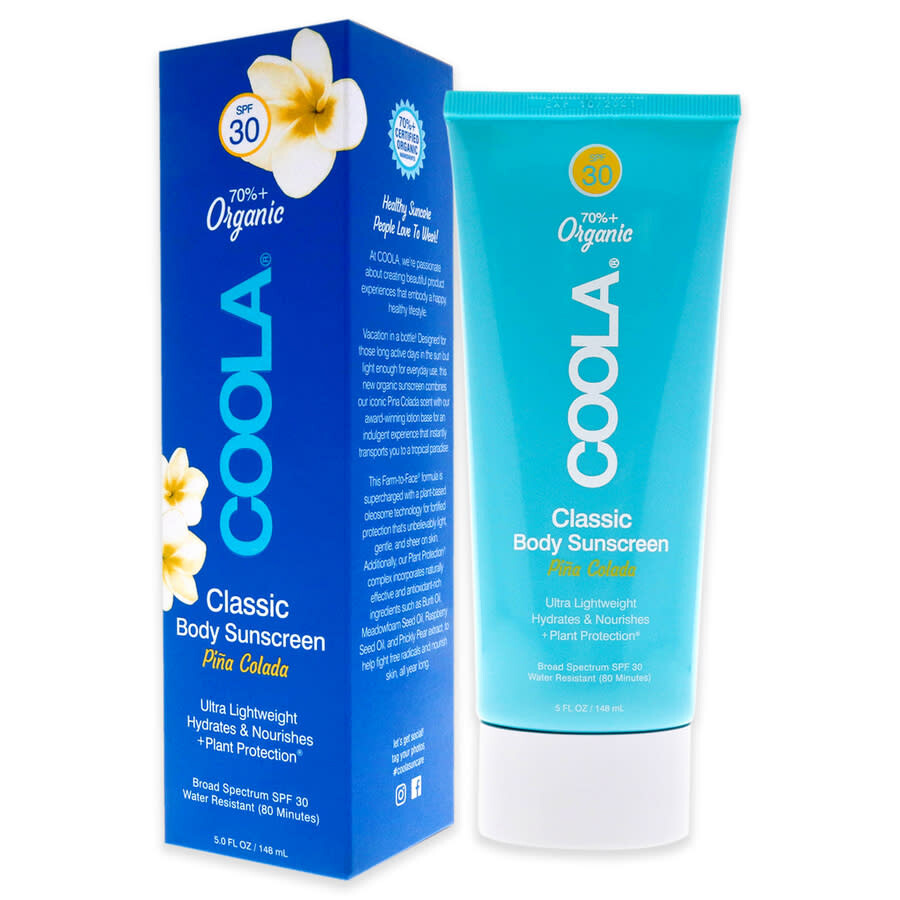 Coola Classic Body Sunscreen Lotion SPF 30 Pina Colada by Coola for