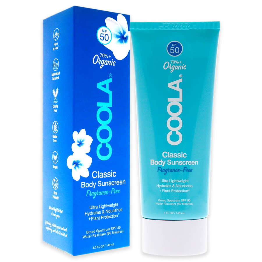 Coola Classic Body Sunscreen SPF 50 FragranceFree by Coola for