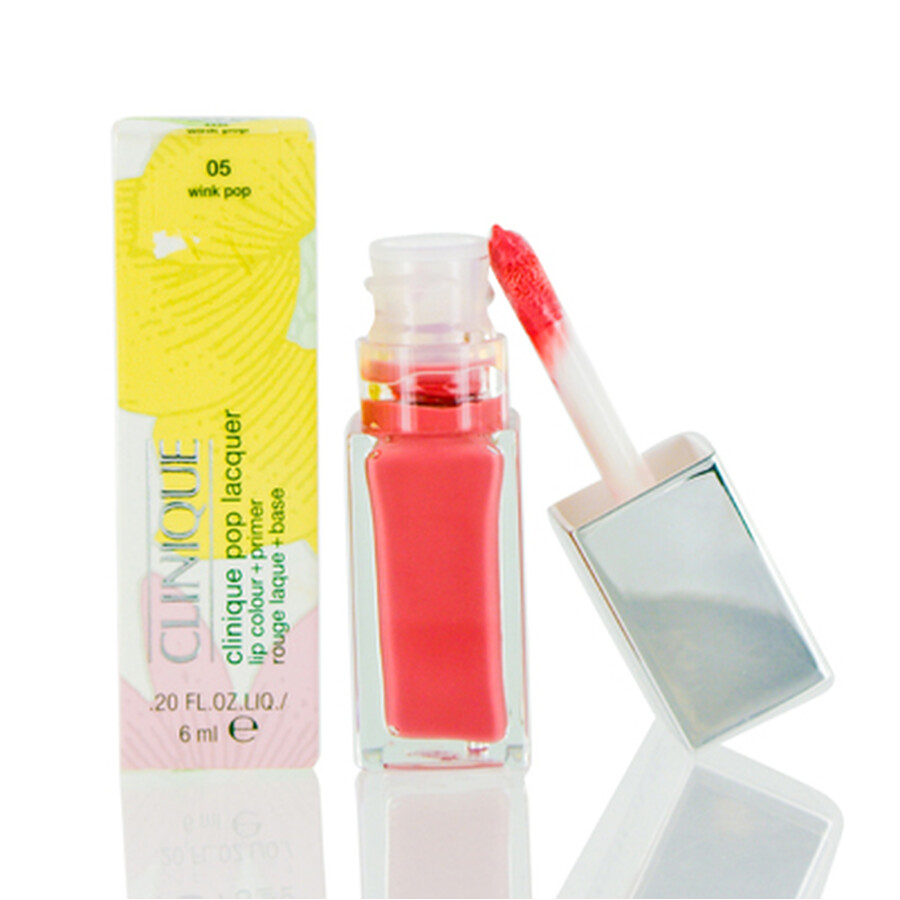 Clinique / Pop Lacquer Lip Colour (gloss) + Primer 05 Wink Pop .20 oz