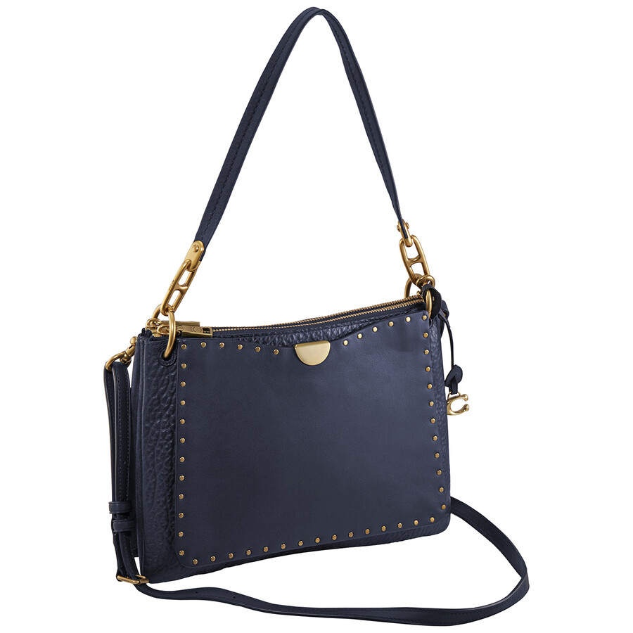 Coach dreamer shoulder bag with rivets clearance