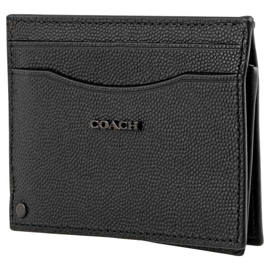 coach swivel card case
