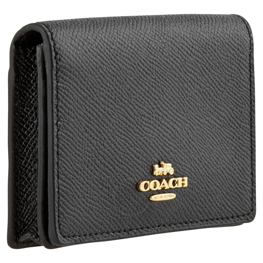 Coach Business Card Case In Black 87254 LIBLK Handbags