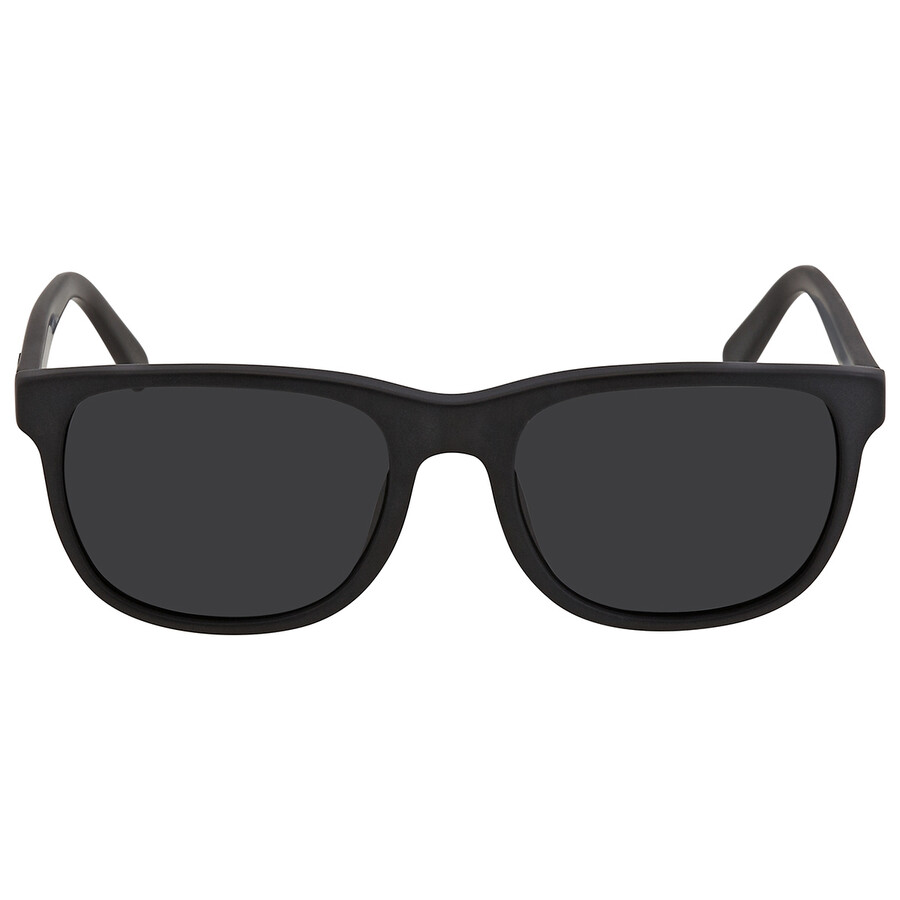 Coach Dark Grey Rectangular Men's Sunglasses HC8283U 500287 55