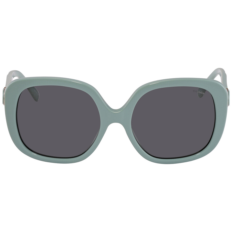 Coach Dark Grey Square Ladies Sunglasses HC8292 569287 56 725125378659