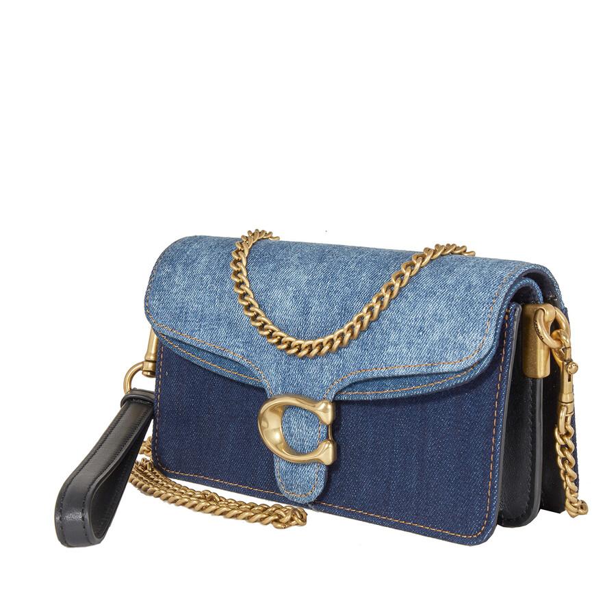 Coach Denim Crossbody Bag 89351 B4/EI 193971644929 Handbags