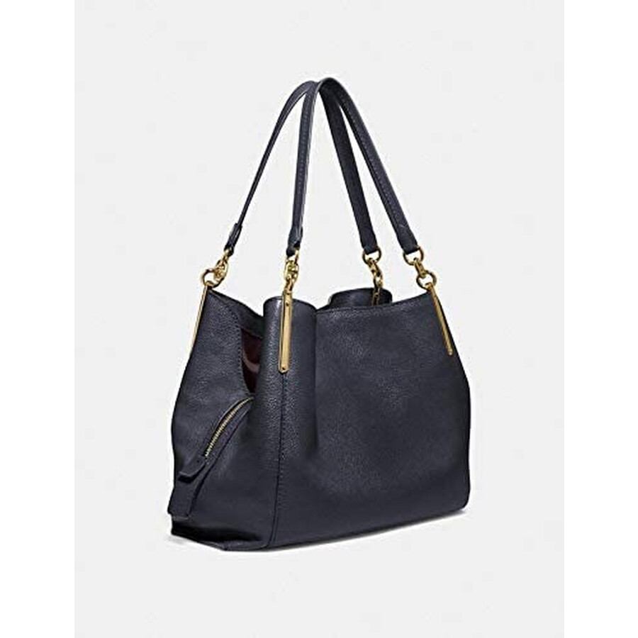 Coach Ladies Dalton 28 Pebble Leather Shoulder Bag 73546 GDBHP