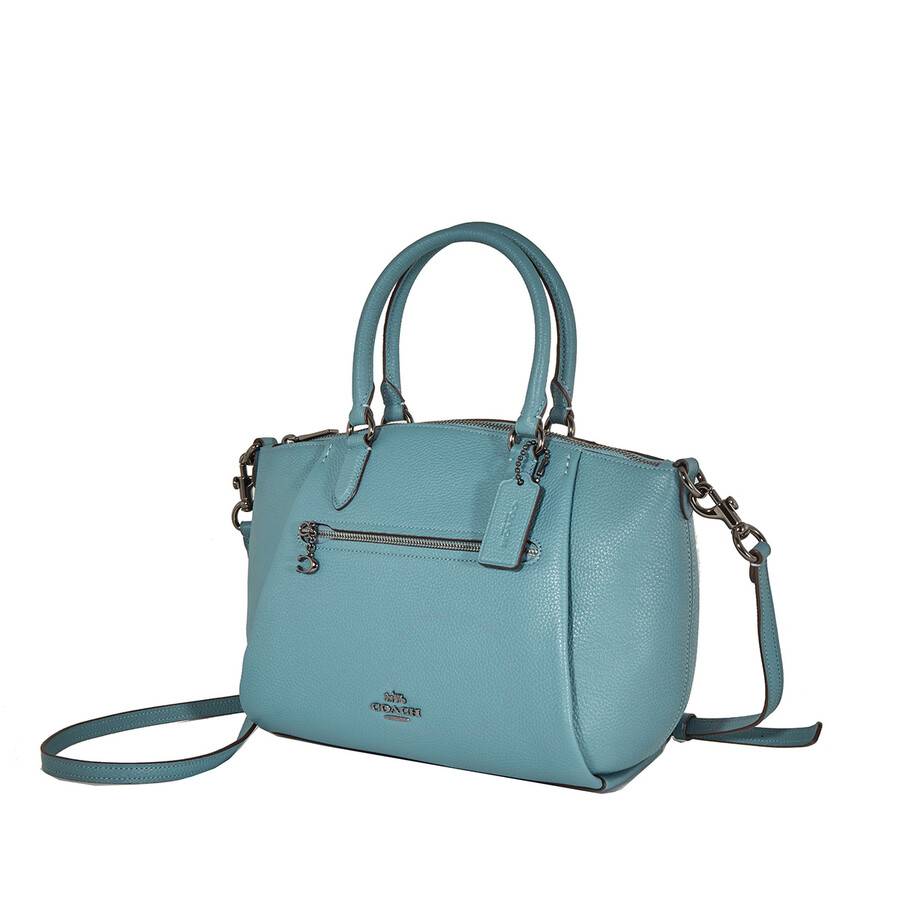 Coach elise satchel discount blue